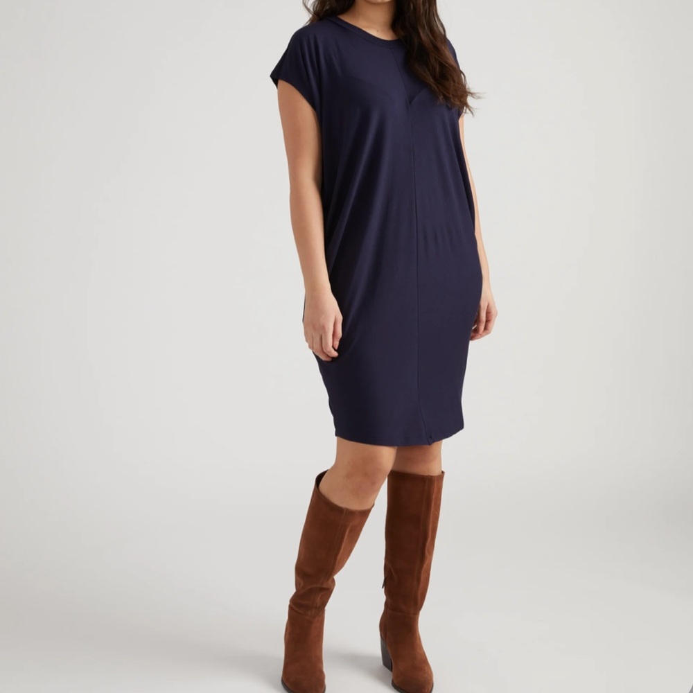 Universal Standard Carrea Relaxed Liquid Jersey Dress